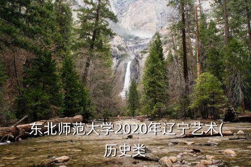  东北师范大学2020年辽宁艺术(历史类
