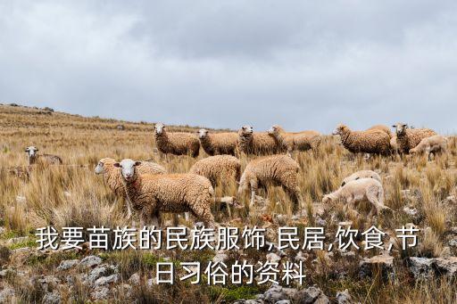 我要苗族的民族服饰,民居,饮食,节日习俗的资料