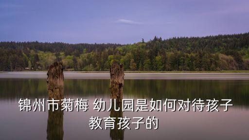  锦州市菊梅 幼儿园是如何对待孩子教育孩子的