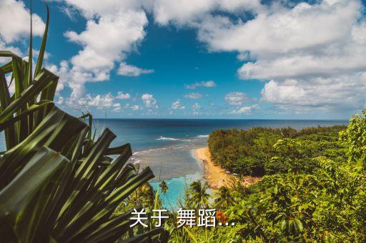 关于 舞蹈…