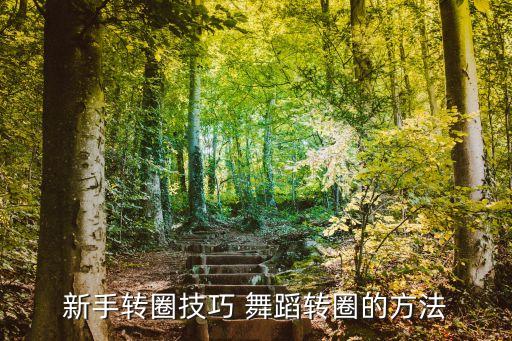 新手转圈技巧 舞蹈转圈的方法