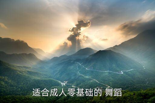 适合成人零基础的 舞蹈