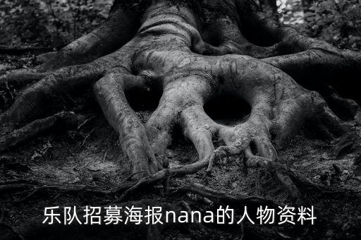 乐队招募海报nana的人物资料