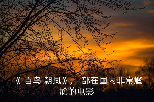 百鸟朝凤舞蹈视频,春晚百鸟朝凤舞蹈