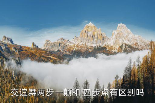舞蹈四步