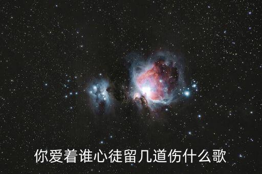 你爱着谁心徒留几道伤什么歌