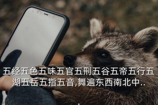 五经五色五味五官五刑五谷五帝五行五湖五岳五指五音,舞遍东西南北中...
