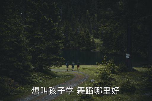 想叫孩子学 舞蹈哪里好