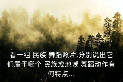 分辨各种民族舞蹈,各种民族舞蹈的动作特点