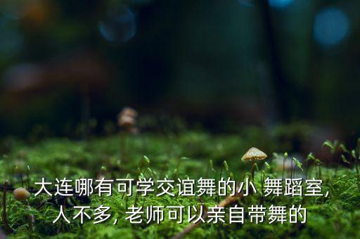  大连哪有可学交谊舞的小 舞蹈室,人不多, 老师可以亲自带舞的