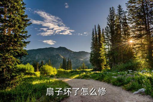 扇子坏了怎么修