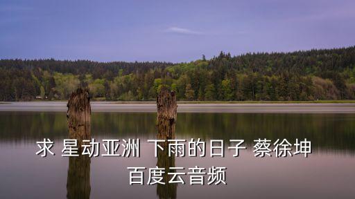 求 星动亚洲 下雨的日子 蔡徐坤 百度云音频
