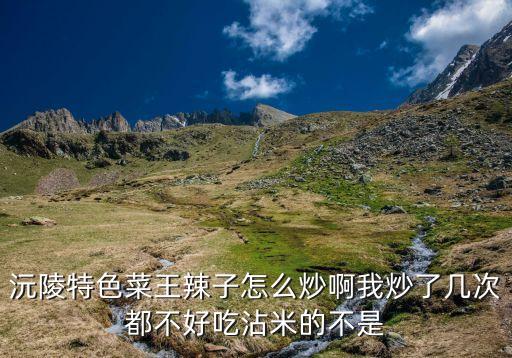 沅陵特色菜王辣子怎么炒啊我炒了几次都不好吃沾米的不是