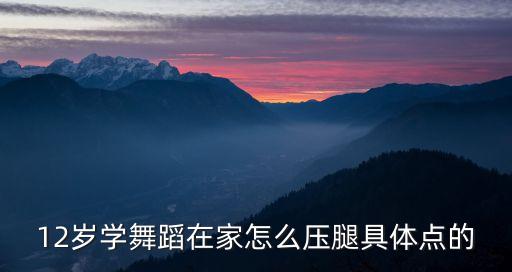 舞蹈基本功怎么压旁腿，舞蹈基本功中怎么压腿 开跨效果最好