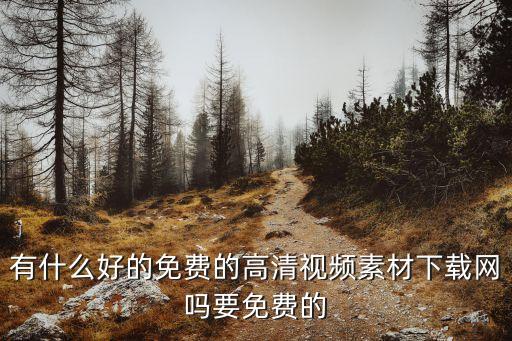 有什么好的免费的高清视频素材下载网吗要免费的