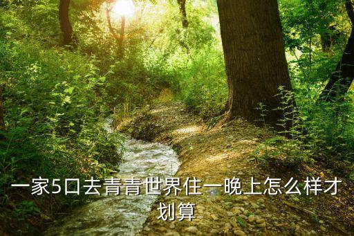 一家5口去青青世界住一晚上怎么样才划算