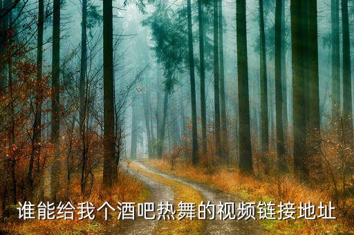 谁能给我个酒吧热舞的视频链接地址