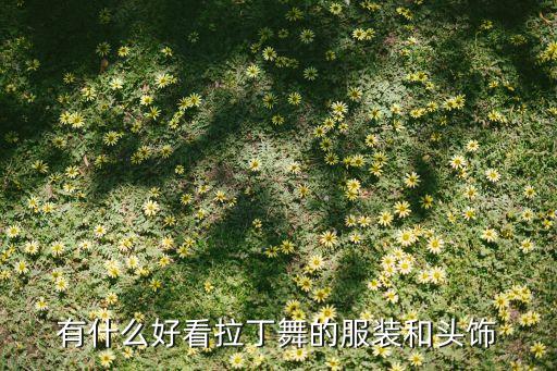 最漂亮的拉丁舞演出服，有什么好看拉丁舞的服装和头饰