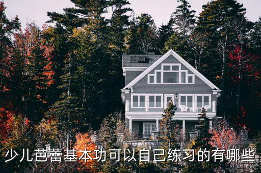少儿芭蕾基本功可以自己练习的有哪些