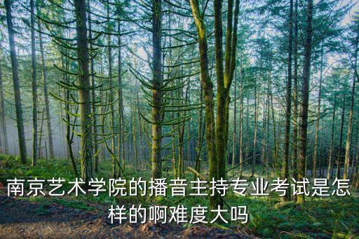 播音主持艺考容易过吗江苏，江苏播音考生考省外学校容易吗有哪些可以选择