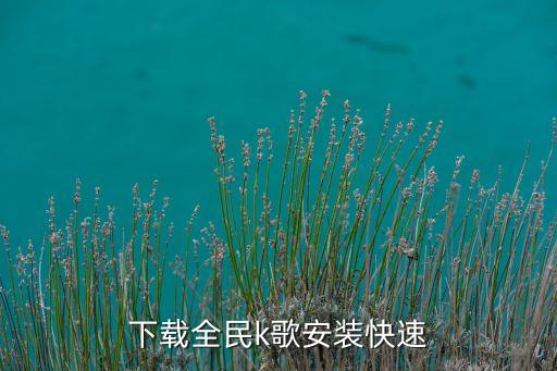 下载全民k歌安装快速