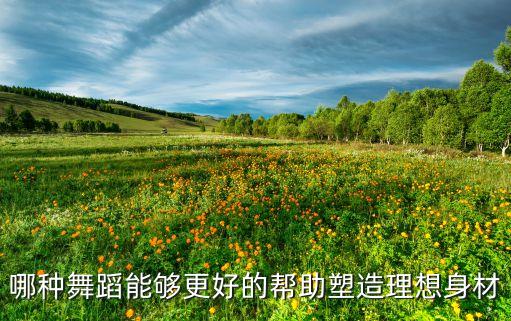 塑造形体的舞蹈有哪些，女孩练形体学什么舞蹈