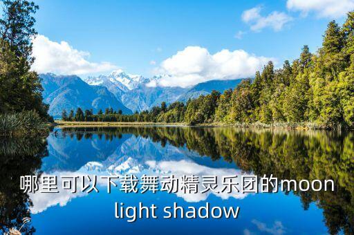 哪里可以下载舞动精灵乐团的moonlight shadow
