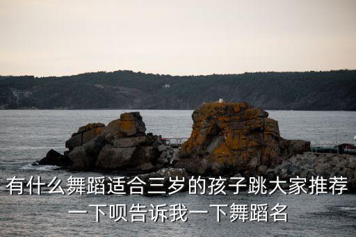 有什么舞蹈适合三岁的孩子跳大家推荐一下呗告诉我一下舞蹈名