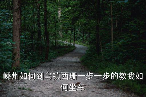 嵊州如何到乌镇西珊一步一步的教我如何坐车