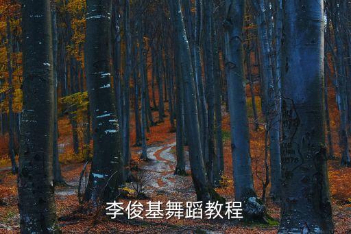 李俊基舞蹈教程