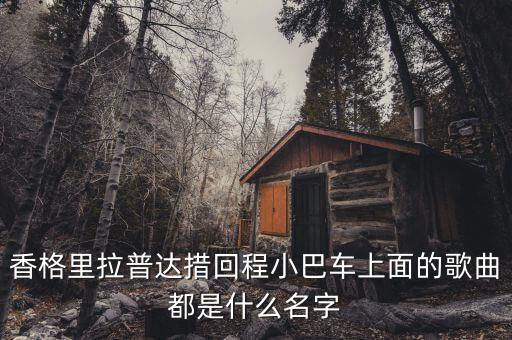 香格里拉普达措回程小巴车上面的歌曲都是什么名字