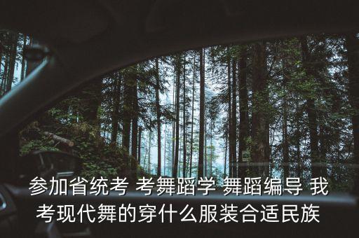 现代舞艺考形体服，舞蹈专业辽宁省统考服装