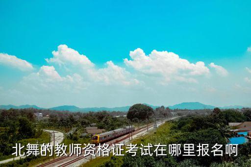 北舞的教师资格证考试在哪里报名啊