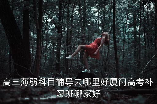 高三薄弱科目辅导去哪里好厦门高考补习班哪家好