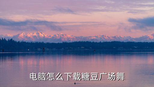 电脑怎么下载糖豆广场舞