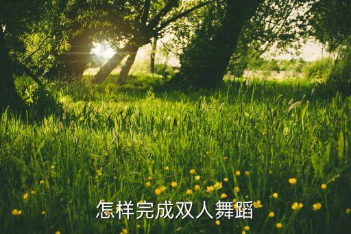 怎样完成双人舞蹈