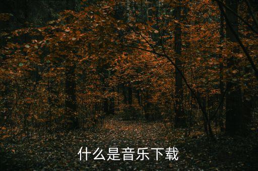 什么是音乐下载