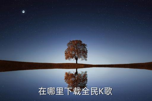 在哪里下载全民K歌