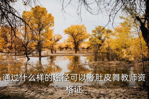 通过什么样的途径可以考肚皮舞教师资格证
