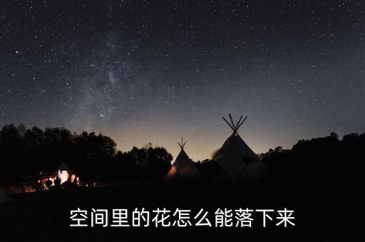 空间里的花怎么能落下来