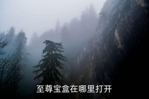 荣耀全明星破解版，至尊宝盒在哪里打开