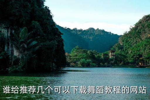 谁给推荐几个可以下载舞蹈教程的网站