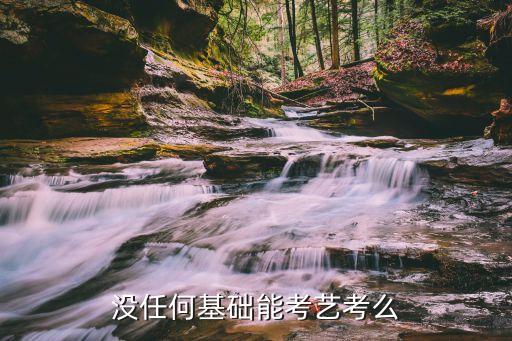 没任何基础能考艺考么