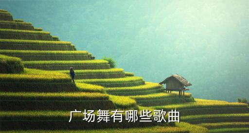 广场舞有哪些歌曲