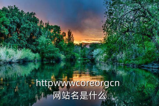 以闪亮之名官网入口，httpwwwcoreorgcn 网站名是什么