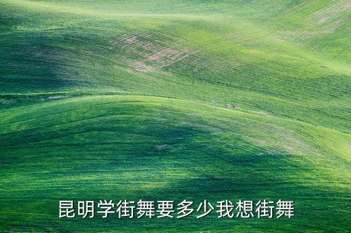 昆明学舞蹈多少钱，昆明哪里有学习跳华尔兹的地方费用多少