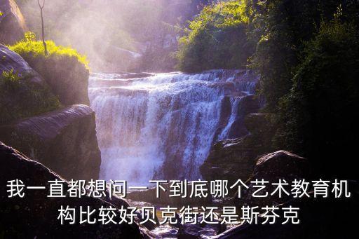 我一直都想问一下到底哪个艺术教育机构比较好贝克街还是斯芬克