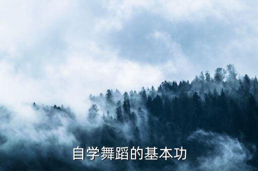 自学舞蹈的基本功