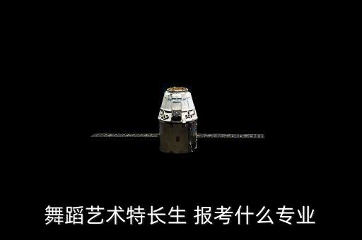 舞蹈艺术特长生 报考什么专业