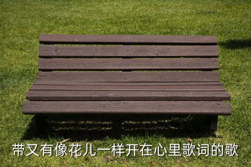 带又有像花儿一样开在心里歌词的歌